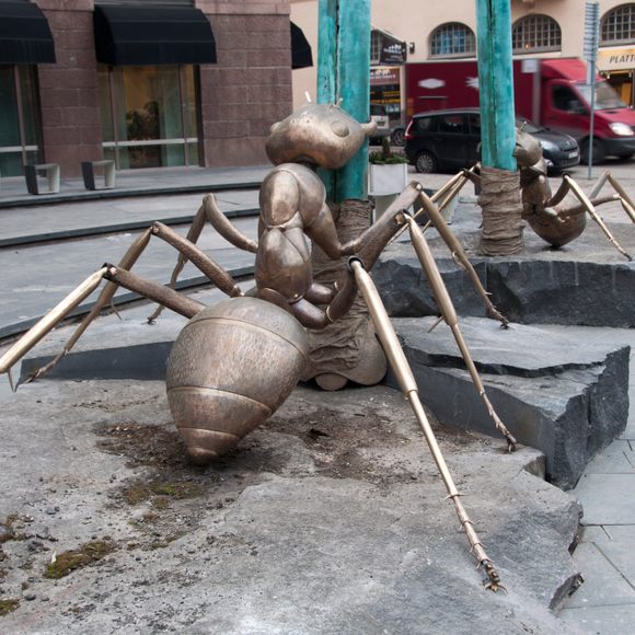 Två Myror' ('Two Ants') – Stockholm, Sweden - Atlas Obscura
