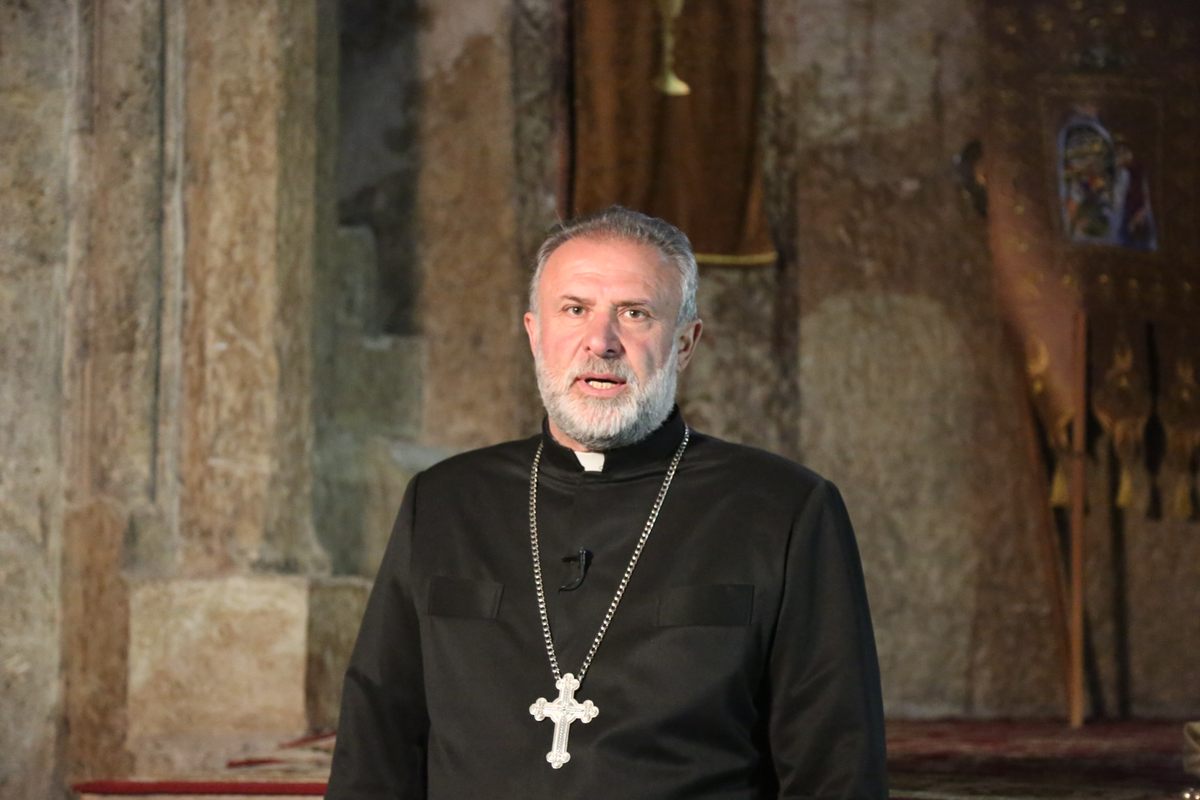 Father Hovhannes gained widespread attention for his efforts to protect the church.