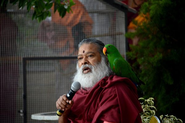 Dr. Sri. Ganapathy Sachchidananda Swamiji, the founder of Shuka Vana.