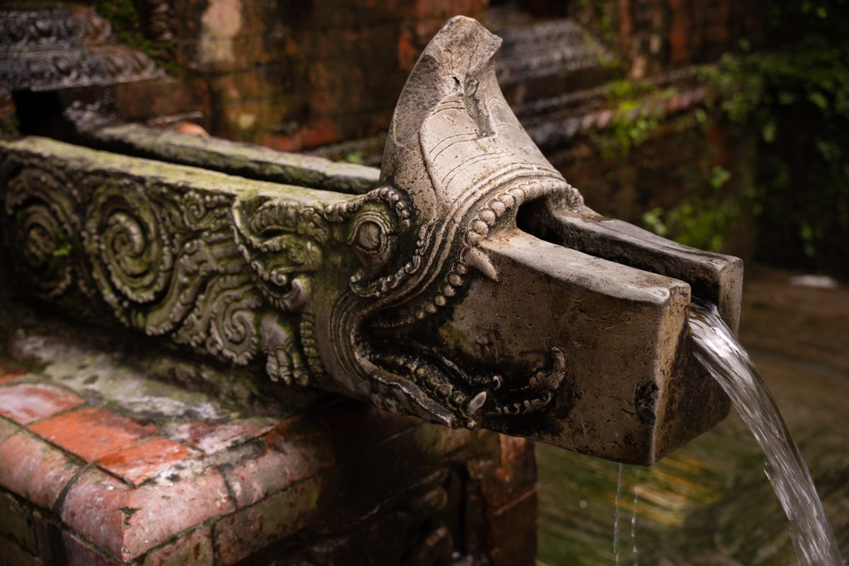 Despite the diminishing water levels in numerous hitis across Kathmandu, the Ga Hiti is one of many that have stood the test of time.