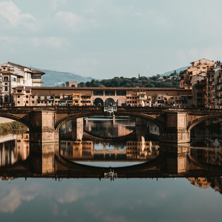 A view of Ponte Vecchio.
