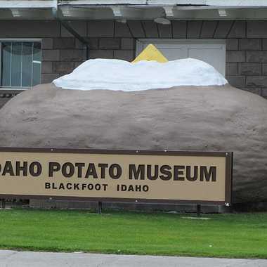 Giant Potato Sculpture