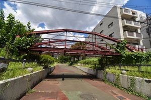Hachiman Bridge in Tokyo, Japan