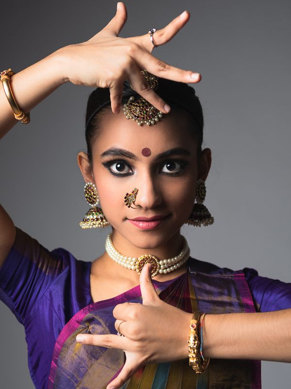 Indian dance stock photo. Image of hindu, clothing, beautiful - 53612402