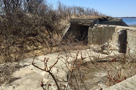 Outer Wall of Fort Standish