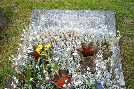 The tomb of Dion Fortune.