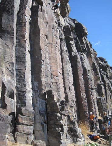 博伊西附近的黑悬崖是登山者的好去处。