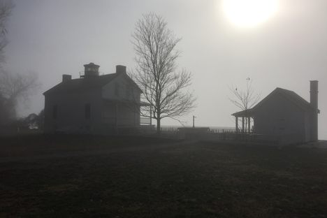 Foggy morning at Jones Point, December 6, 2015