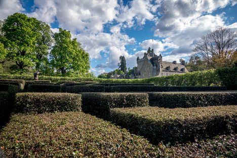 Medieval Garden Maze at Cawdor Castle