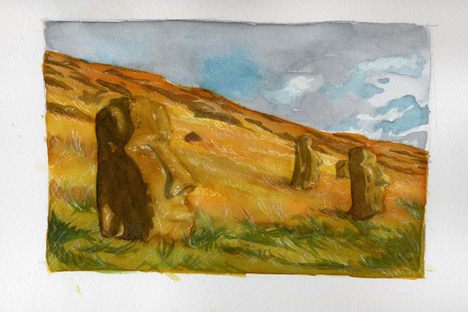 An Illustrated Visit to Easter Island