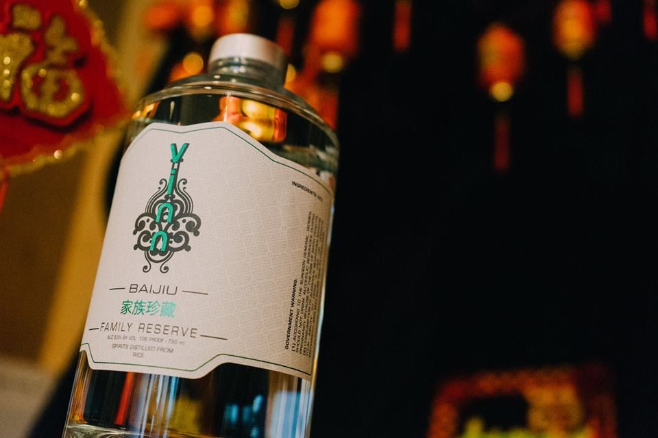 The powerful "Family Reserve" baijiu clocks in at 106 proof.