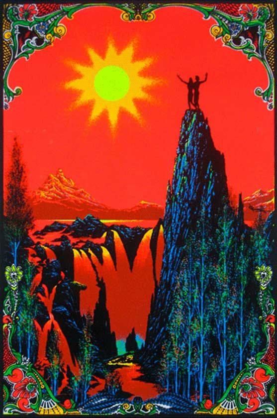 black light posters of the 70s