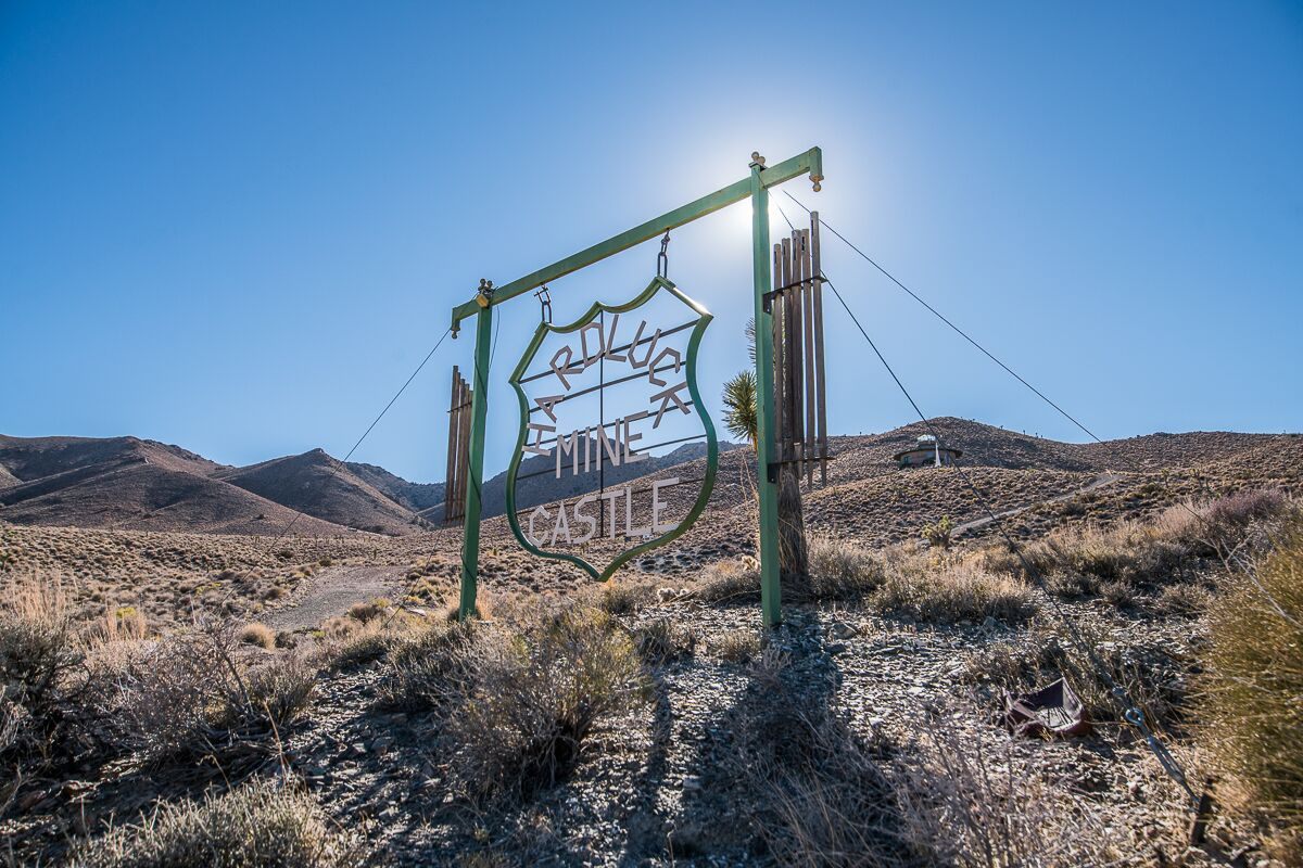 The home pays homage to the mine that once operated nearby. 