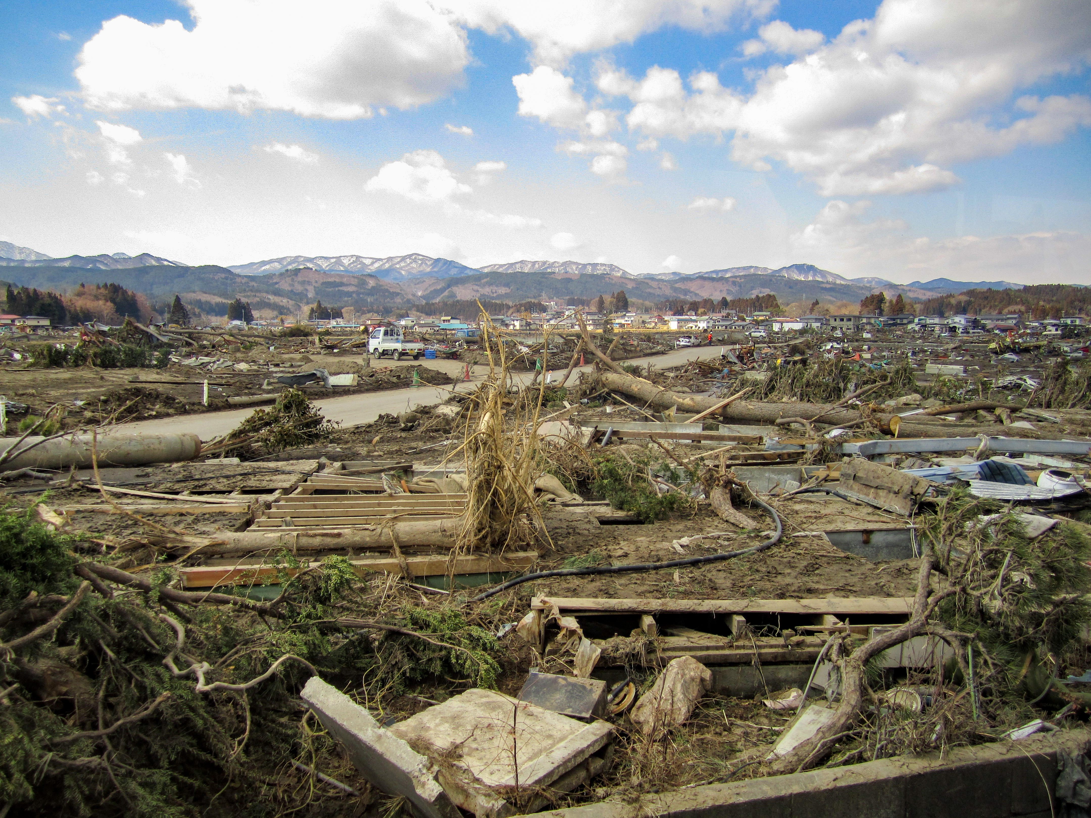 The disaster wireless system was used during the Great Tohoku Earthquake and Tsunami of 2011. 