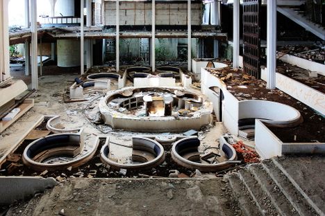 Abandoned Haludovo Palace Hotel