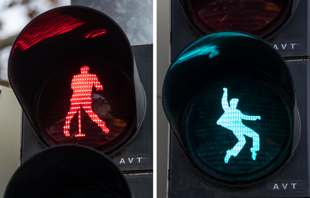 Elvis Presley is the king of the intersection in Friedberg, Germany. While in the U.S. Army in the 1950s, Presley was stationed in the city.