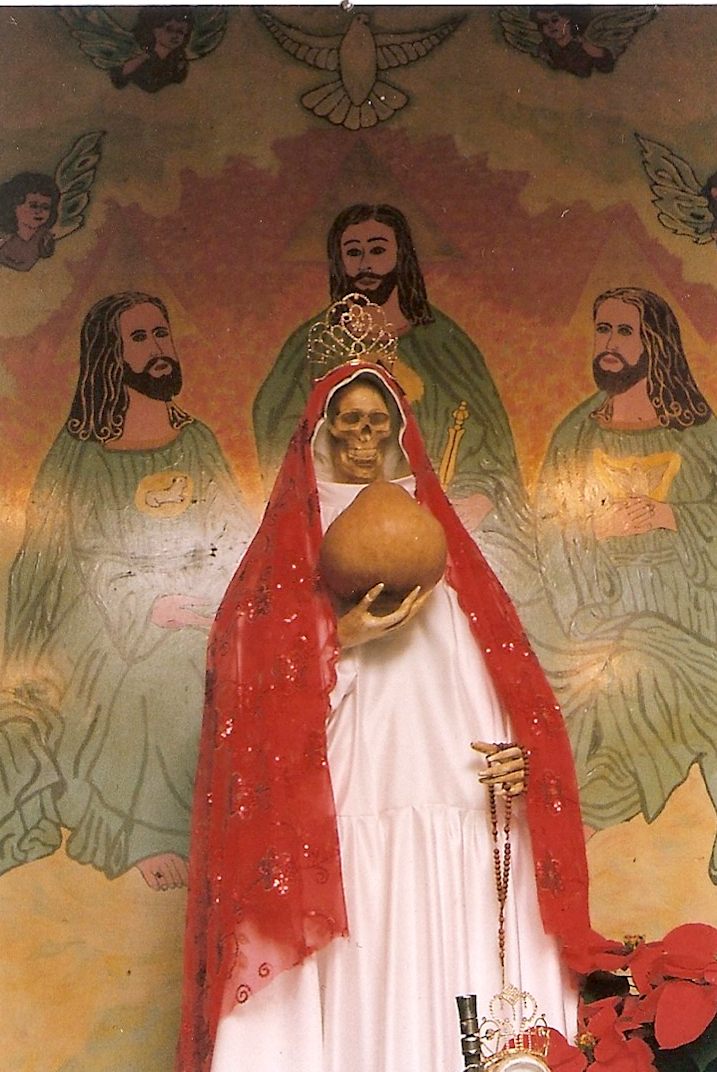 La Santa Muerte, the Skeleton Saint
