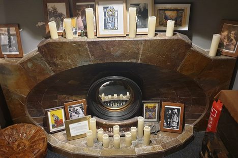 Pamela Colman Smith's Fireplace