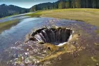 Lost Lake Disappears Down 3 Holes Into Subterranean River - OPB