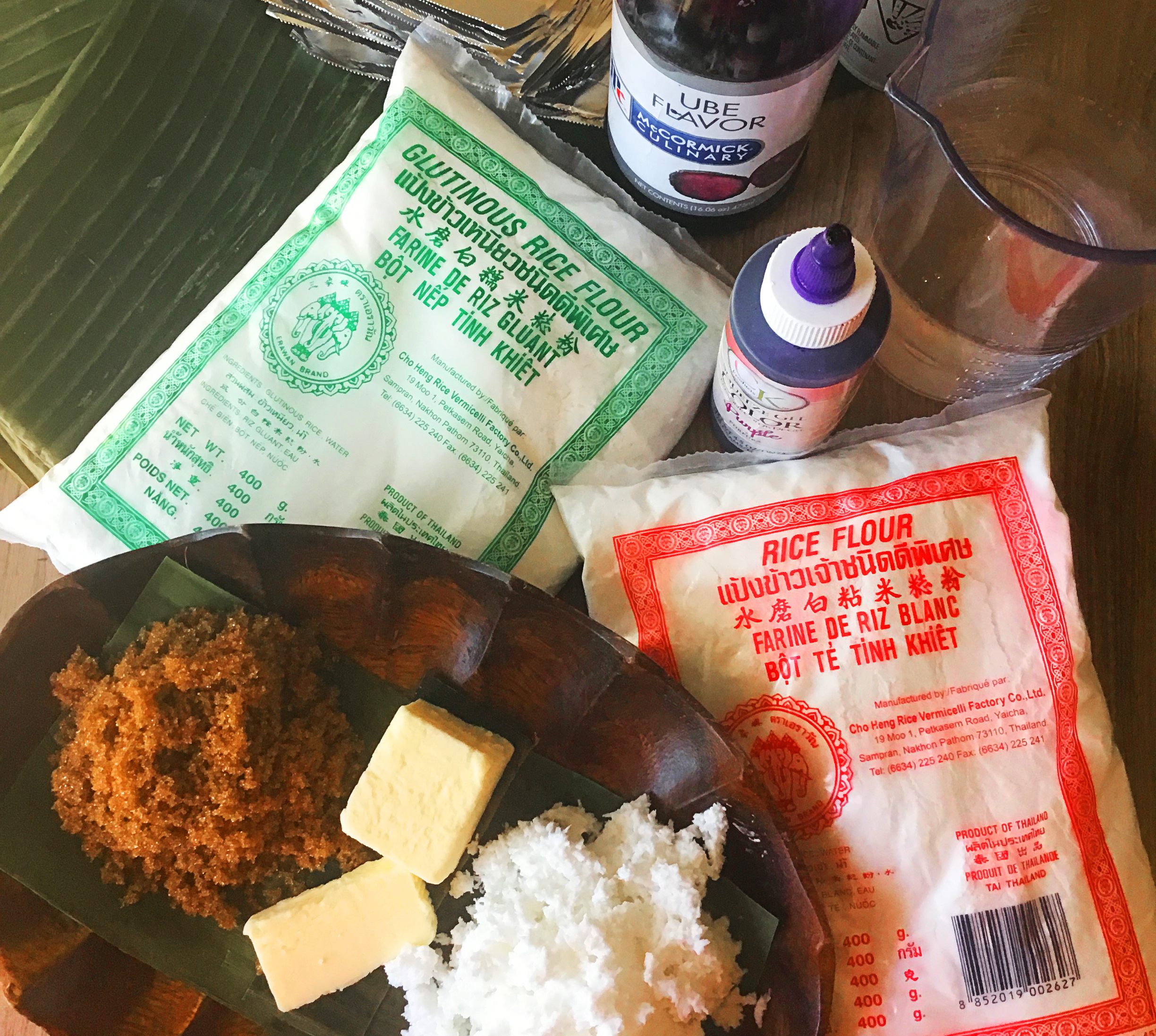 You can get the ingredients for puto bumbong at most Asian supermarkets.