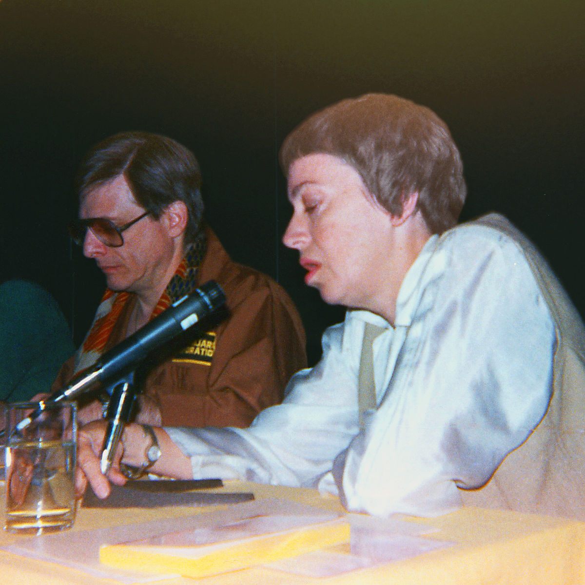 Le Guin in 1984, a year before Rigel 9's release.