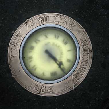 Barthman's Sidewalk Clock
