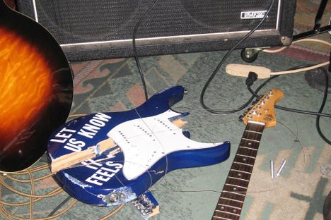 A Brief History of Rock Stars Destroying Guitars