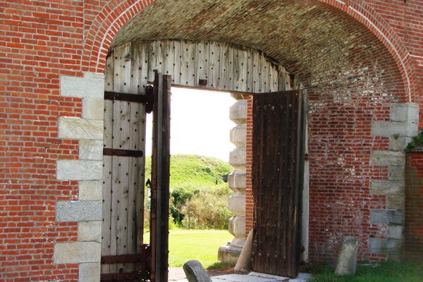 Main gate. 