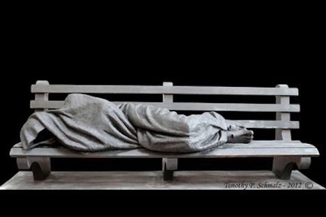 Homeless Jesus.