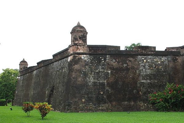 Exterior view of the fortress
