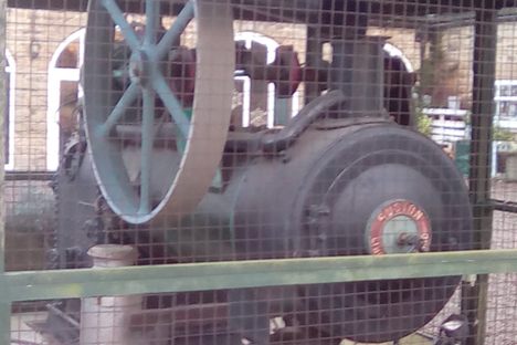 The Czar's Engine, destined for Russia but 1917 events diverted it to Renishaw to drive a sawmill