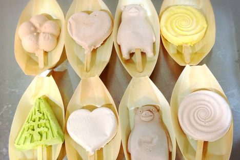 Unmeltable ice cream popsicles.