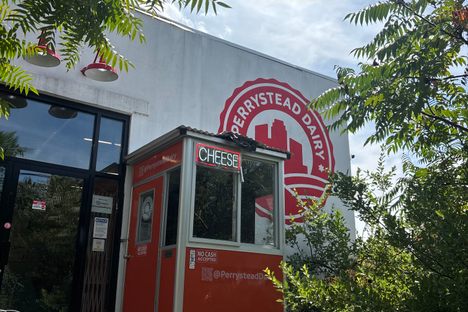 A Visit to Perrystead Dairy Vending Machine