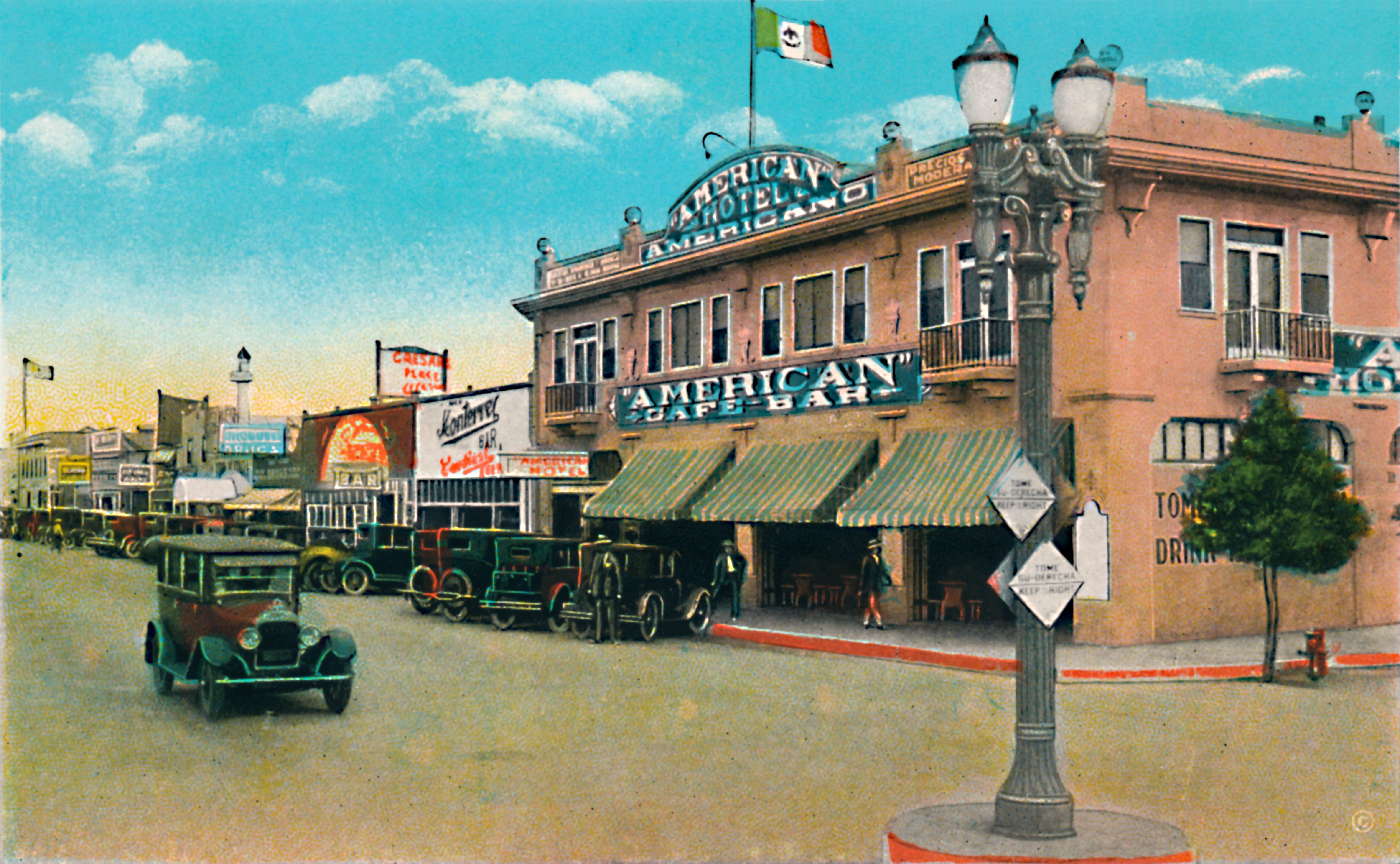  Caesar's Place in Tijuana, as it looked in 1939.