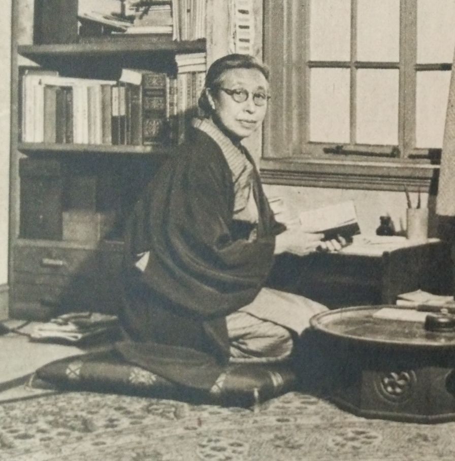 Raichō Hiratsuka in 1949. 