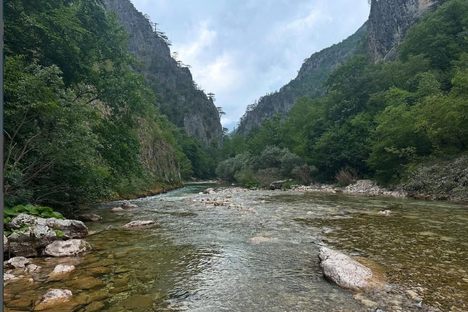 Komarnica Canyon River