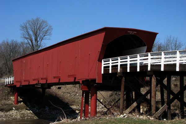 The Roseman Bridge, featured prominently in the film.