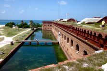 In the 19th century, Fort Jefferson projected American power far out into the Gulf of Mexico. Its defensive moat was once patrolled by sharks.