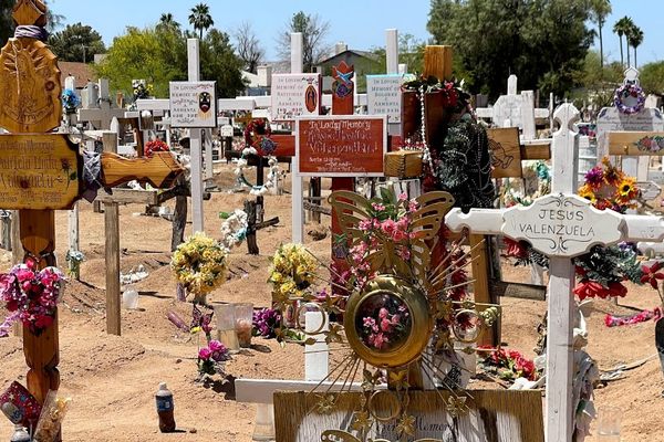 Guadalupe Cemetery in Tempe, Arizona.