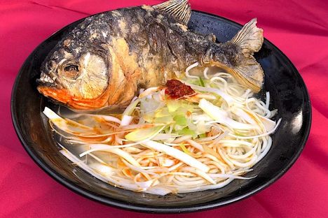 Yano's piranha-men will be sold September 20-23 in Tokyo's Asakusa neighborhood.