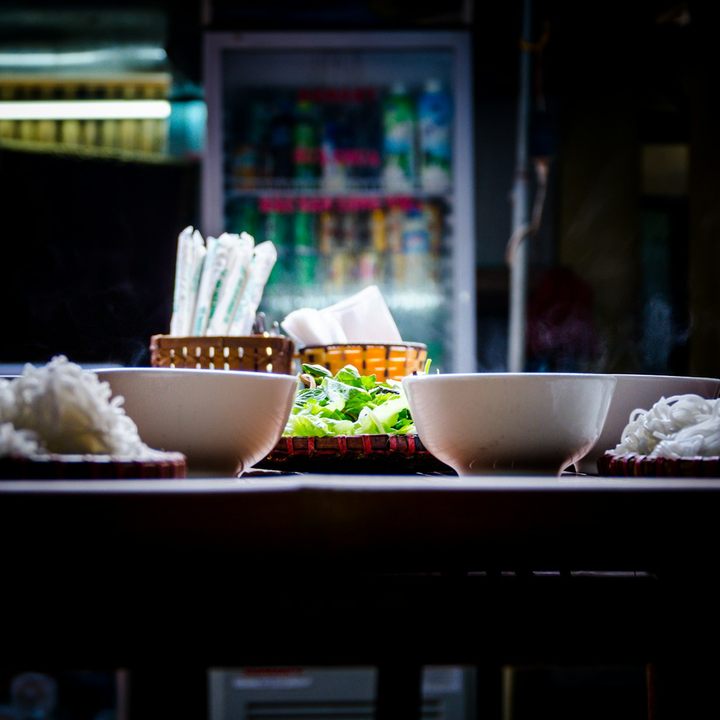 Ho Chi Minh City street food.