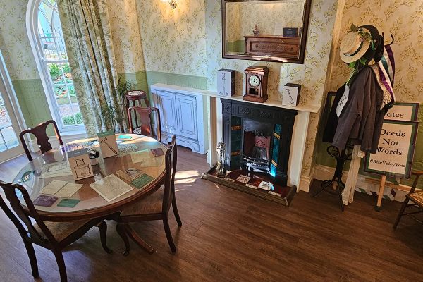 One of the rooms within the Pankhurst Centre