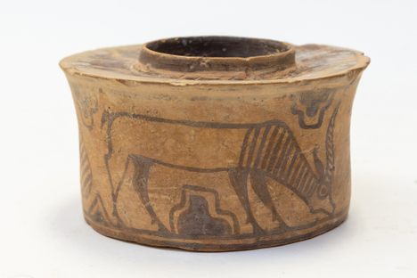 Karl Martin's toothbrush holder.