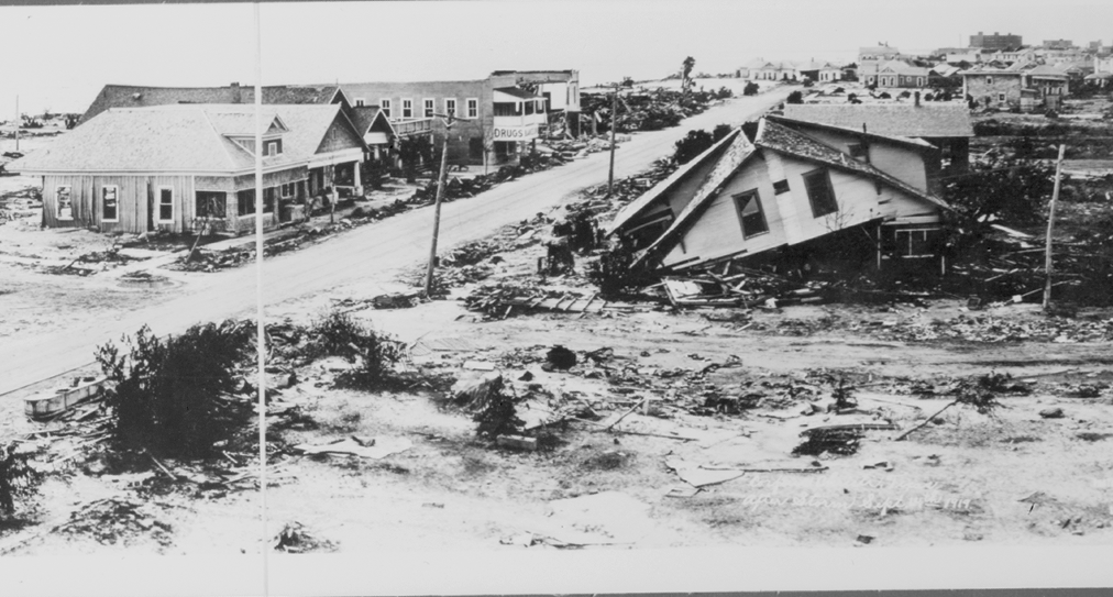 Corpus Christi after the 1919 storm.