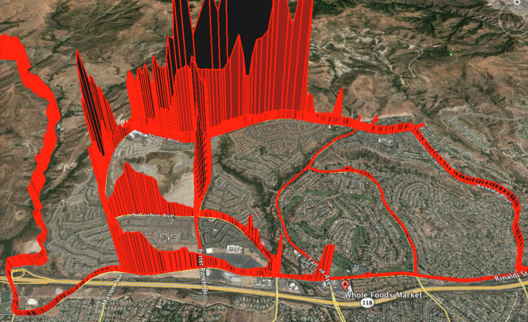 Methane Zone A Map of Methane Levels Near the Massive Gas Leak in L.A.