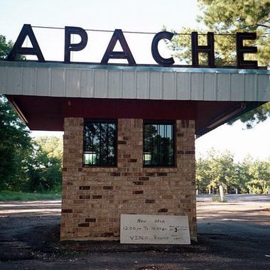 Entrance to the Apache Drive-in