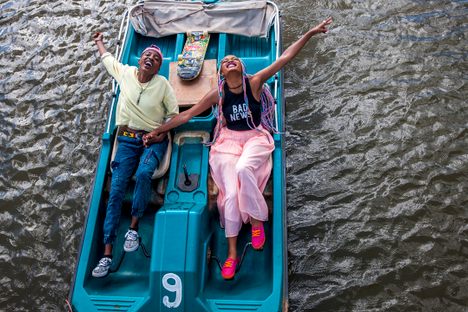 A still from Wanuri Kahiu's Rafiki. 