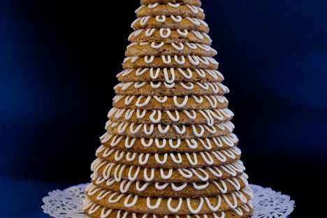 A Kransekake in all its glory.