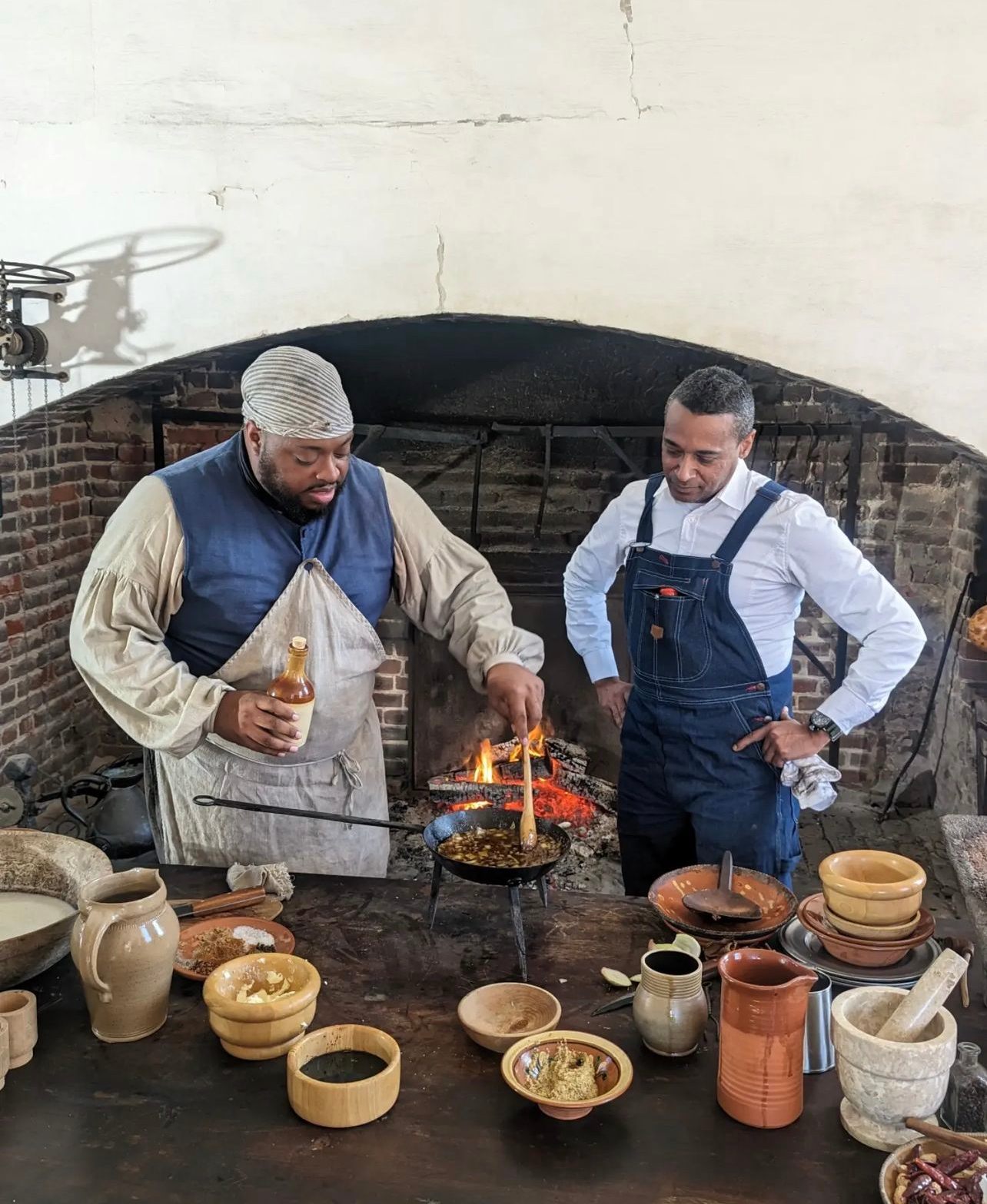 Dontavius Williams hosted "Caesar's Chocolate: The History and Legacy of one of Virginia's Earliest Chocolate Makers" with Chef Chris Scott.