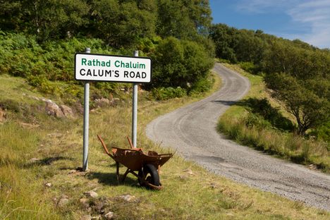Start of Calum's Road